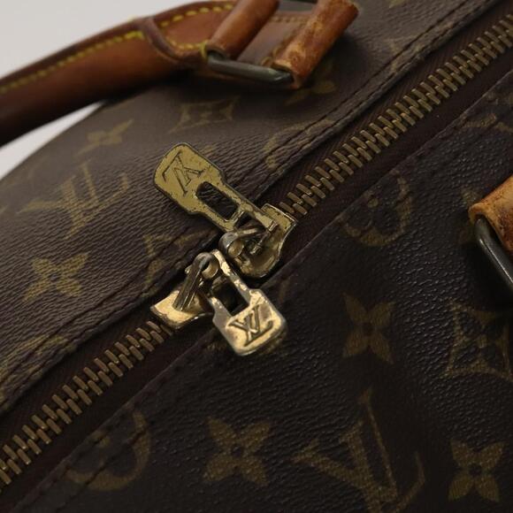 LOUIS VUITTON Monogram Keepall 55 Boston Bag M41424 - Picture 10 of 16